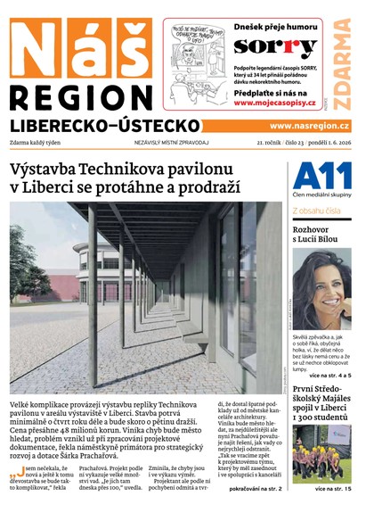 E-magazín Náš Region - Ústecko 23/2026 - A 11 s.r.o.