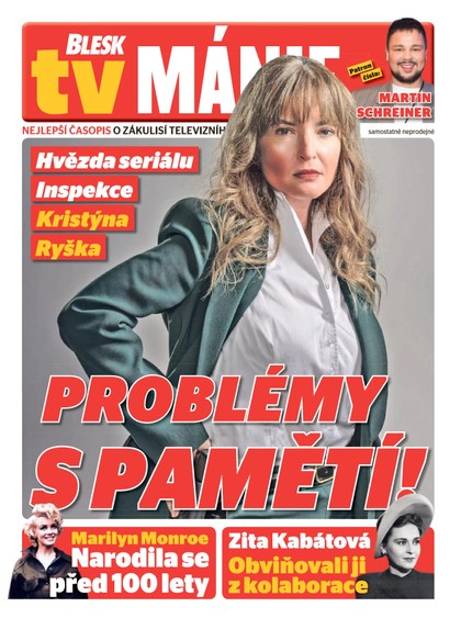 E-magazín Blesk Tv manie - 30.05.2026 - CZECH NEWS CENTER a. s.