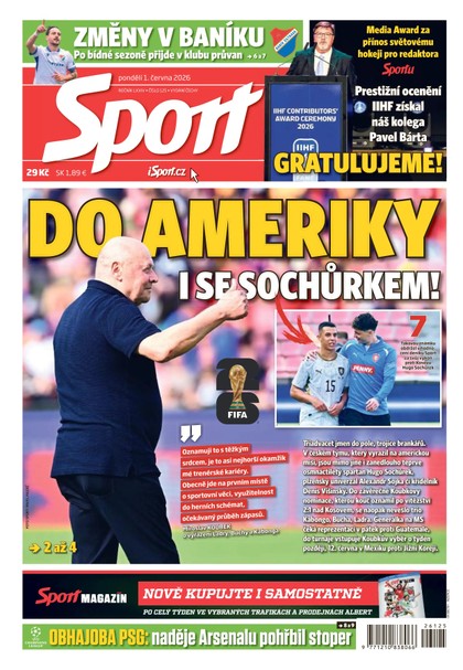E-magazín Sport - 01.06.2026 - CZECH NEWS CENTER a. s.