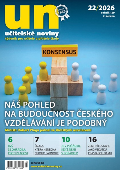 E-magazín Učitelské noviny 22/2026 - GNOSIS s.r.o.