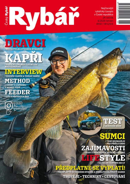 E-magazín Český rybář 6/2026 - Český rybář, s. r. o.
