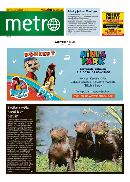 E-magazín METRO - 02.06.2026 - MAFRA, a.s.