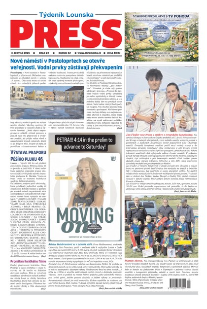 E-magazín Lounský Press 23/26 - Ohře Media