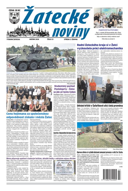 E-magazín Žatecké noviny 23/26 - Ohře Media