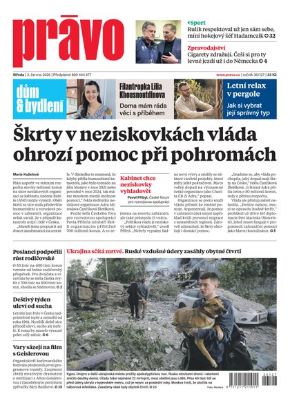 E-magazín Deník Právo - 3.6.2026 - Borgis, a.s.
