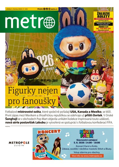 E-magazín METRO - 03.06.2026 - MAFRA, a.s.