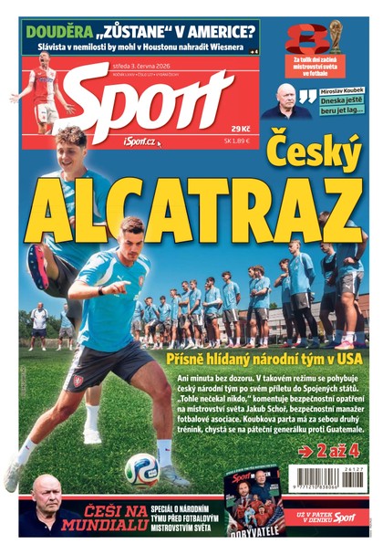 E-magazín Sport - 03.06.2026 - CZECH NEWS CENTER a. s.