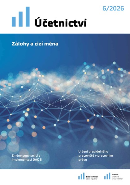 E-magazín Účetnictví č. 6/2026 - Svaz účetních České republiky, z. s.