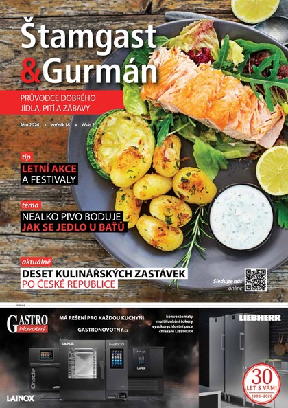 E-magazín Štamgast&Gurmán, léto 2026 - Štamgast a Gurmán