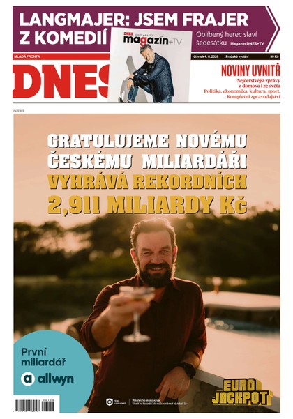 E-magazín MF DNES - 04.06.2026 - MAFRA, a.s.