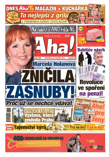 E-magazín AHA! - 04.06.2026 - CZECH NEWS CENTER a. s.