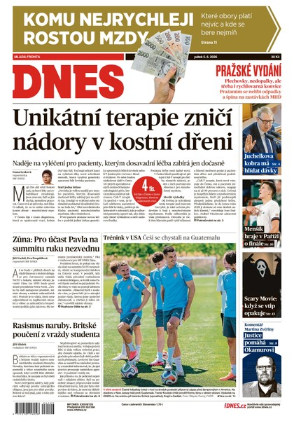 E-magazín MF DNES - 05.06.2026 - MAFRA, a.s.