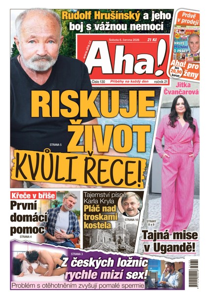 E-magazín AHA! - 06.06.2026 - CZECH NEWS CENTER a. s.