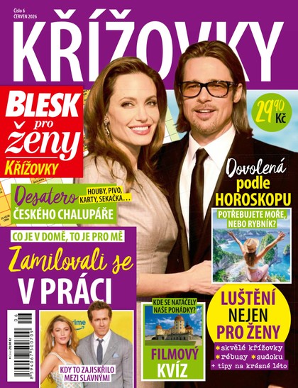 E-magazín BLESK PRO ŽENY KŘÍŽOVKY - 06/2026 - CZECH NEWS CENTER a. s.