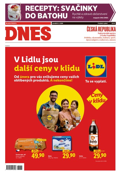 E-magazín MF DNES - 08.06.2026 - MAFRA, a.s.