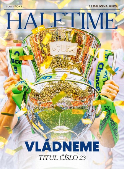 E-magazín HALFTIME 23: VLÁDNEME, titul číslo 23 - SK Slavia Praha