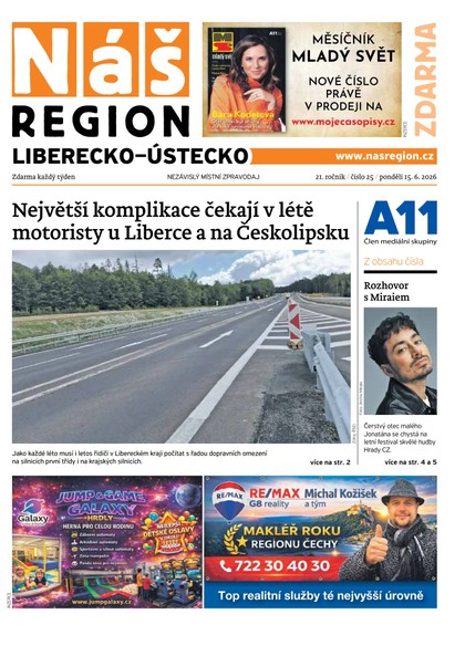 E-magazín Náš Region - Liberecko 25/2026 - A 11 s.r.o.