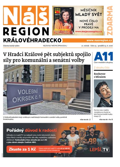 E-magazín Náš Region - Královéhradecko 25/2026 - A 11 s.r.o.