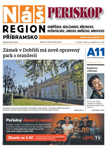 E-magazín Náš Region - Příbramsko 25/2026 - A 11 s.r.o.