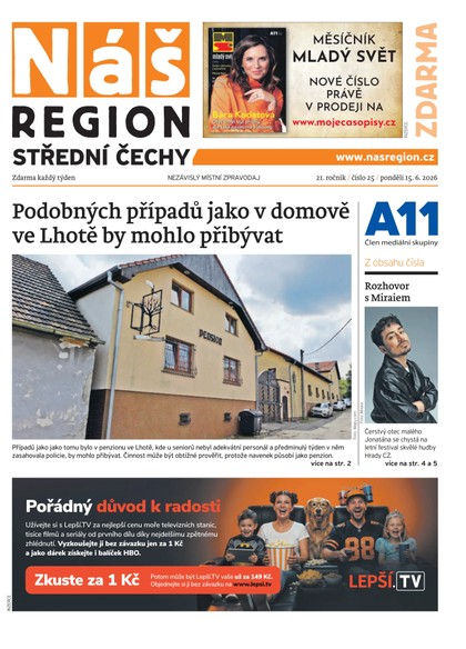 E-magazín Náš Region - Střední Čechy 25/2026 - A 11 s.r.o.