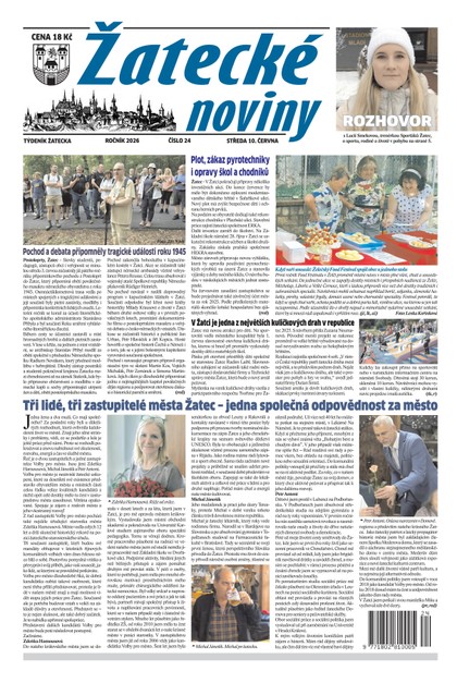 E-magazín Žatecké noviny 24/26 - Ohře Media