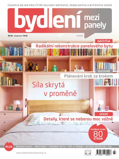 E-magazín Bydlení mezi Panely - 03/2026 - Panel Plus Press, s.r.o.