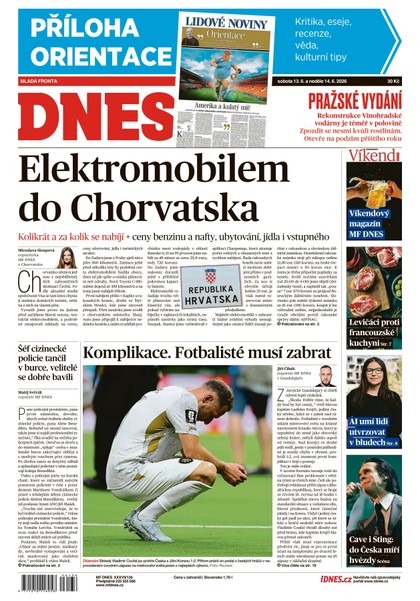 E-magazín MF DNES - 13.06.2026 - MAFRA, a.s.