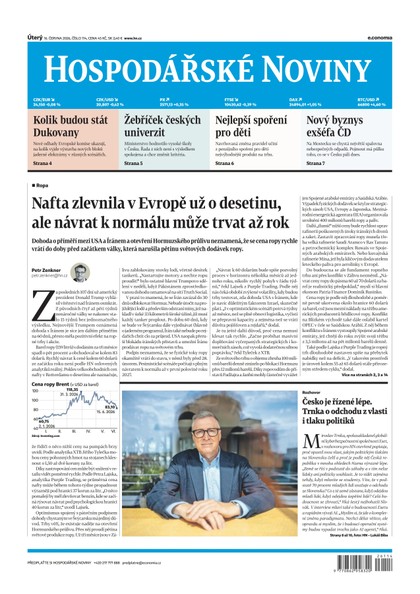 E-magazín HN 114 - 16.6.2026 - Economia, a.s.