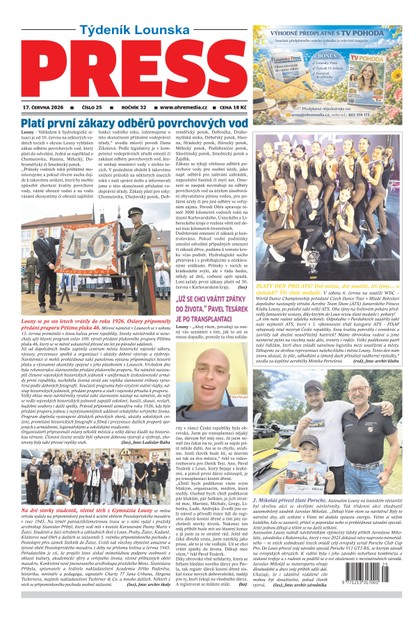 E-magazín Lounský Press 25/26 - Ohře Media