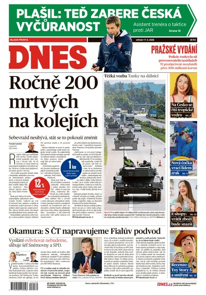 E-magazín MF DNES - 17.06.2026 - MAFRA, a.s.
