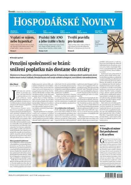 E-magazín HN 116 - 18.6.2026 - Economia, a.s.