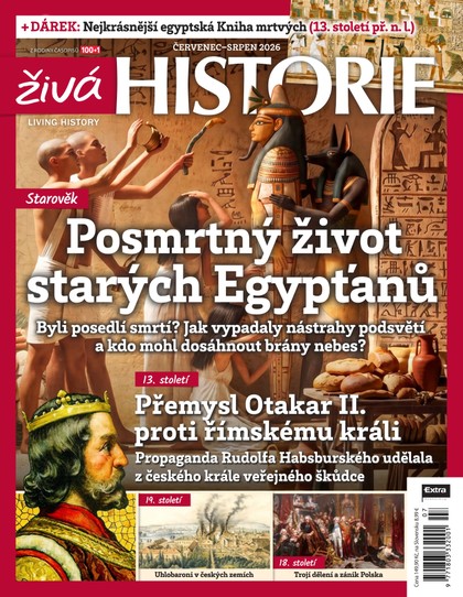 E-magazín Živá historie 7-8/2026 - Extra Publishing, s. r. o.