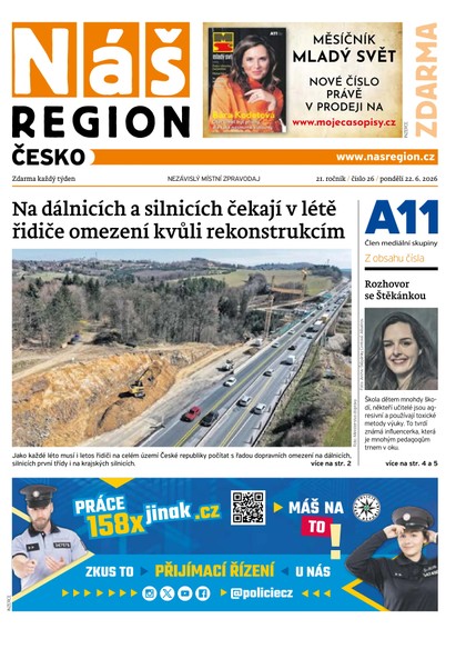 E-magazín Náš Region - Česko 26/2026 - A 11 s.r.o.