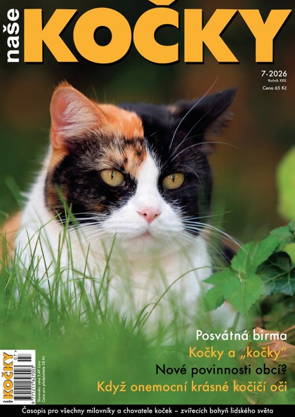 E-magazín Naše kočky, 07-2026 - Nakladatelství Minerva CZ, s. r. o.