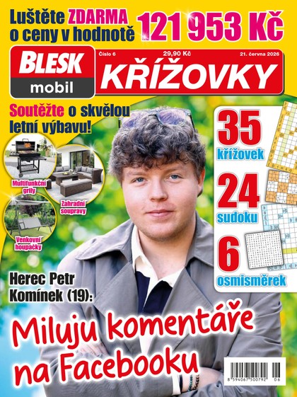 E-magazín BLESkMobil KŘÍŽOVKY - 06/2026 - CZECH NEWS CENTER a. s.