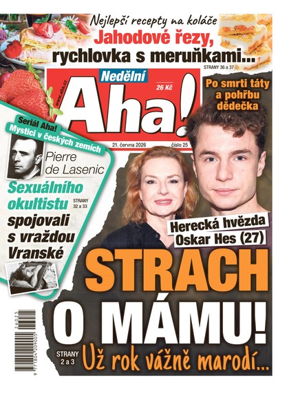 E-magazín NEDĚLNÍ AHA! - 21.06.2026 - CZECH NEWS CENTER a. s.