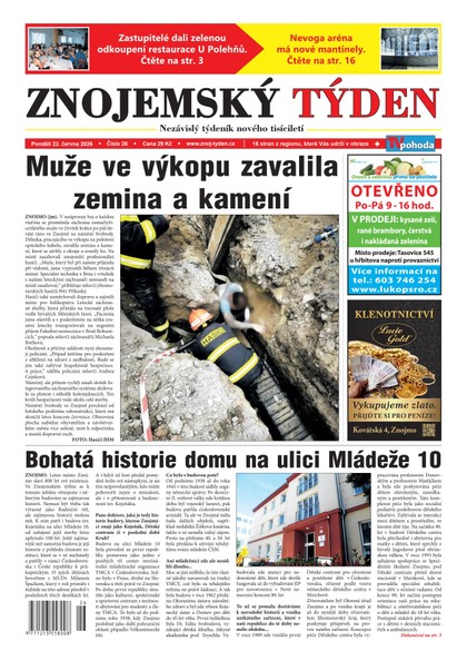 E-magazín Znojemský týden 26/2026 - Znojemský týden