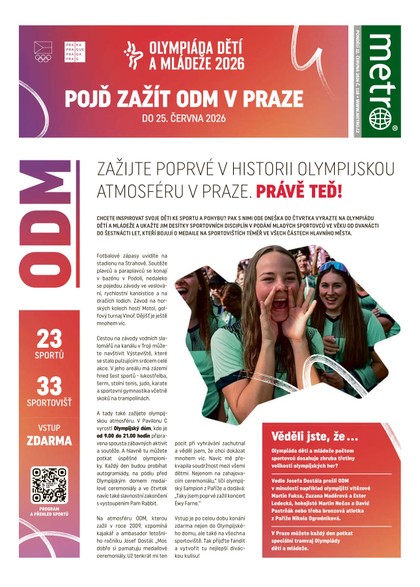 E-magazín METRO - 22.06.2026 - MAFRA, a.s.