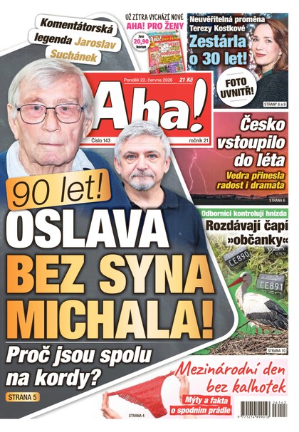 E-magazín AHA! - 22.06.2026 - CZECH NEWS CENTER a. s.