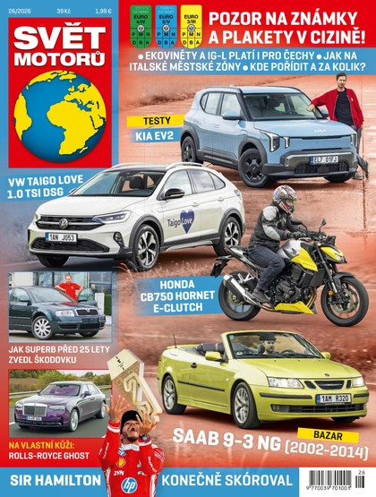 E-magazín Svět motorů - 26/2026 - CZECH NEWS CENTER a. s.