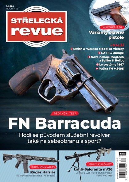 E-magazín Střelecká revue 7/2026 - Extra Publishing, s. r. o.