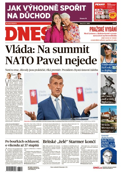 E-magazín MF DNES - 23.06.2026 - MAFRA, a.s.
