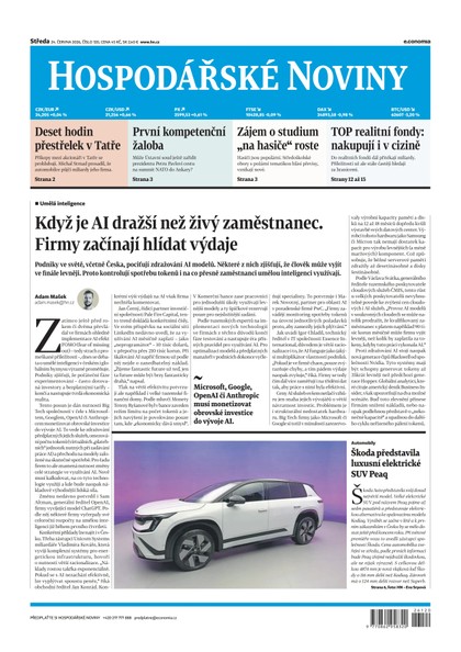 E-magazín HN 120 - 24.6.2026 - Economia, a.s.
