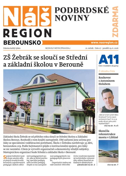 E-magazín Náš Region - Berounsko 27/2026 - A 11 s.r.o.