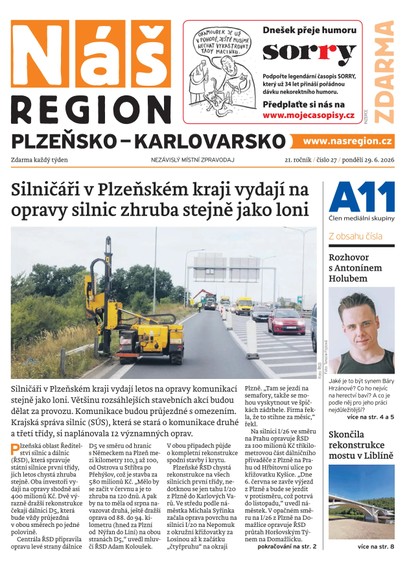 E-magazín Náš Region - Karlovarsko 27/2026 - A 11 s.r.o.