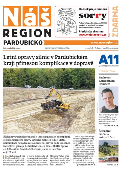 E-magazín Náš Region - Pardubicko 27/2026 - A 11 s.r.o.