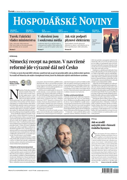 E-magazín HN 121 - 25.6.2026 - Economia, a.s.