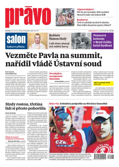 E-magazín Deník Právo - 25.6.2026 - Borgis, a.s.
