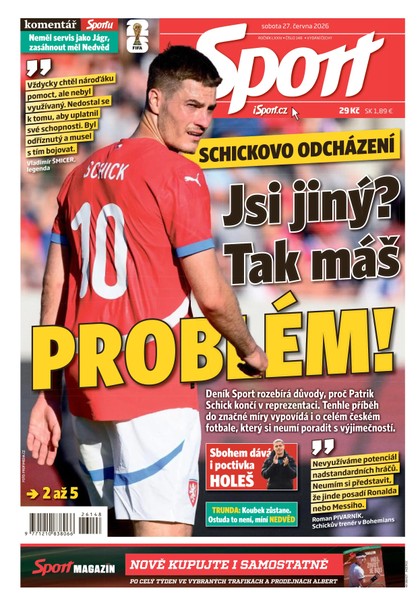 E-magazín Sport - 27.06.2026 - CZECH NEWS CENTER a. s.