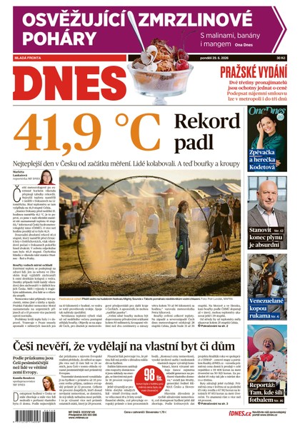 E-magazín MF DNES - 29.06.2026 - MAFRA, a.s.